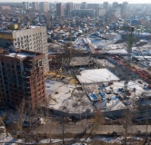 Ход строительства дома 1, секции 4-6 в ЖК Скандинавские кварталы -