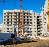 Ход строительства дома 13, корпус 2 в ЖК Видный -