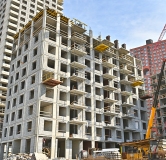 Ход строительства дома 1 в ЖК Первый южный -