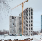 Ход строительства дома № 7, корпус 3 в ЖК Румянский -