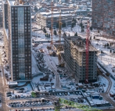 Ход строительства дома 10/1, секция 6,7 в ЖК Ясный Берег -