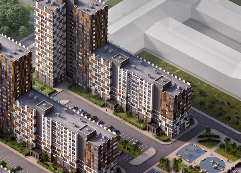 Дом 5, 1 этап (ГП-20) в Микрорайон Комсомольский - фото 1