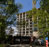 Ход строительства дома 5 в ЖК Никс Про на Лесопарковой -