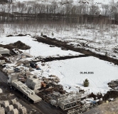 Ход строительства дома литера 5 в ЖК Атмосфера -