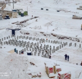 Ход строительства дома 5, секция 3.1, 3.2 в ЖК Красное Яблоко -