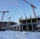 Ход строительства дома 4 к1, ГП-13 (2 этап) в ЖК Айвазовский City -