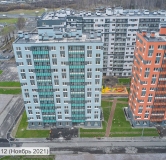Ход строительства дома 8.4 в ЖК Ручьи -