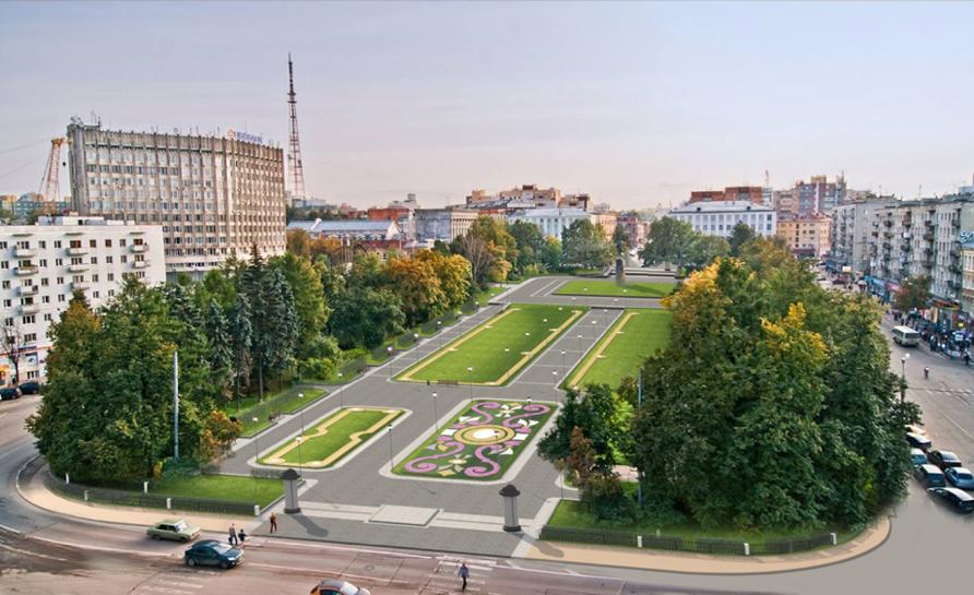 Сквер на площади Горького в Нижнем Новгороде благоустроят за 75 млн рублей - фото 2