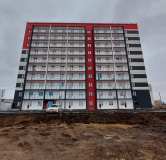 Ход строительства дома 8.1 в ЖК Гранат -