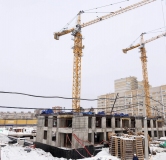 Ход строительства дома 55а, 1.2 этап в ЖК Грин Парк. Новые кварталы -