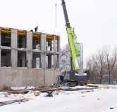 Ход строительства дома литер 1 в ЖК Белый Остров -