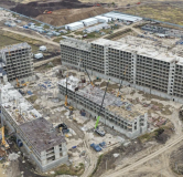 Ход строительства дома Литер 43 в ЖК Народные Кварталы -