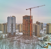 Ход строительства дома 7 в ЖК Ньютон -