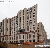 Ход строительства дома 5Б, 1 этап в ЖК ЛСР.Большая Охта -