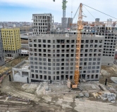 Ход строительства дома № 28 (ГП-1) в ЖК Новатор -