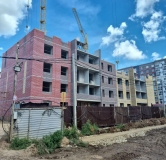 Ход строительства дома 18 в ЖК Радужный-2 -