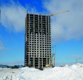 Ход строительства дома 1 в ЖК Парк Патриот -