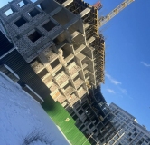 Ход строительства дома 52/5 (3 этап) в ЖК Ключи-клаб (Ключи CLUB) -