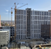 Ход строительства дома № 107, 2 секция в ЖК Боровое -