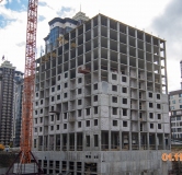 Ход строительства дома Позиция 10 в ЖК Яблоневые сады -