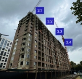 Ход строительства дома 3 в ЖК Zenith -