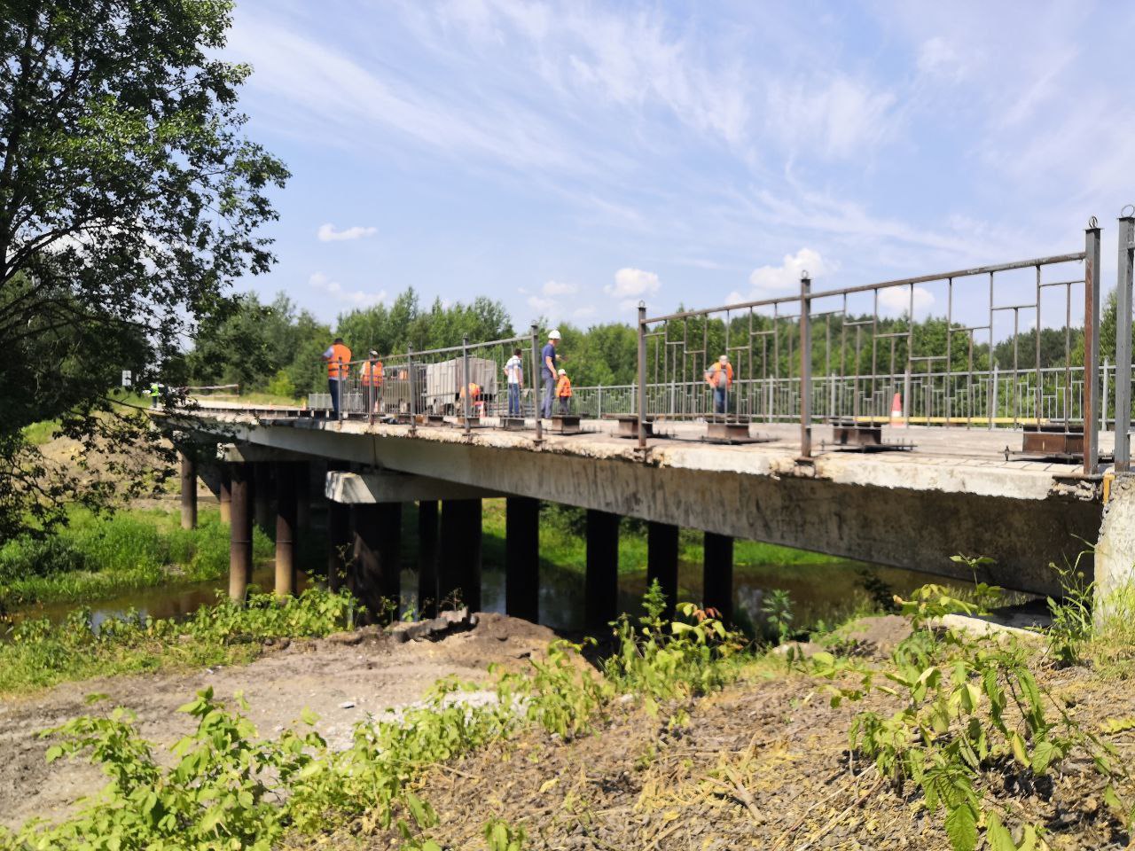 Мост через Узолу в Ковернинском районе отремонтируют к концу года - фото 1