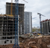 Ход строительства дома 1 в ЖК Урбан Тау -
