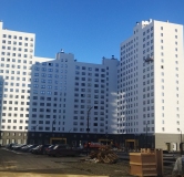 Ход строительства дома 20.1 в ЖК Лугометрия -