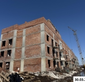 Ход строительства дома Литер 2 в ЖК Яратау -