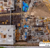 Ход строительства дома 1 в ЖК Citatum -