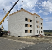 Ход строительства дома 10 в ЖК По ул. Солнечная -