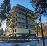 Ход строительства дома 2 в ЖК 93 квартал -