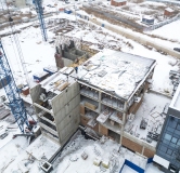 Ход строительства дома 2, корпус 4, 2 этап в ЖК Чижи -