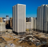 Ход строительства дома № 3 (ГП-2.2) в ЖК Космо -