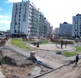 Ход строительства дома 4 в ЖК Зимний Сад -