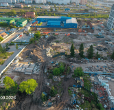 Ход строительства дома 26 в ЖК Новатор -