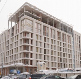 Ход строительства дома 5 в ЖК Дом на Советской -
