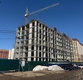 Ход строительства дома 3 в ЖК Живи -