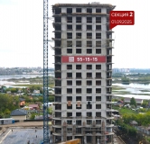 Ход строительства дома 1 в ЖК Бродский -