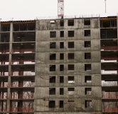 Ход строительства дома № 29б, секция 1-4 в ЖК Заря -