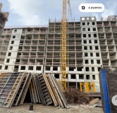 Ход строительства дома Литер 5 в ЖК Порто Ново -