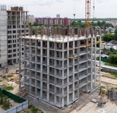Ход строительства дома № 31, корпус 1 (ГП-2) в ЖК Свой -