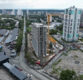 Ход строительства дома 1 в ЖК Комсомольский -