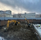 Ход строительства дома 1 в ЖК Чаадаев -