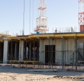 Ход строительства дома 114, поз.1, 2 этап в ЖК Флора (FLORA) -