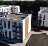 Ход строительства дома № 5, корпус 2 (ГП-3) в ЖК По ул. Сосновая (Винзили) -