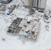 Ход строительства дома 7, строение 1 в ЖК КБС Берег -