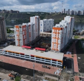 Ход строительства дома Берег, корпус 1, корпус 2 в ЖК Тихие зори -
