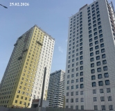 Ход строительства дома 133 в ЖК Сириус -