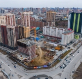 Ход строительства дома 1.1 в ЖК Лемонт (LEMONT) -